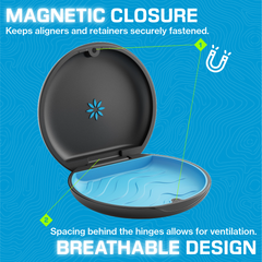 Invisalign Aligner Case Black