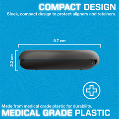 Invisalign Aligner Case Black