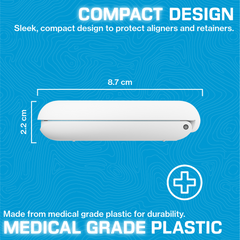 Invisalign Aligner Case White