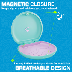 Invisalign Aligner Case Mint